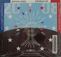 Frankreich  Monnaie de Paris BU Set 2008