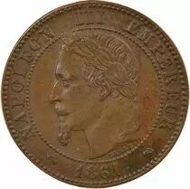 Frankreich  Napol&eacute;on III - 2 Cents 1861 K Bordeaux
