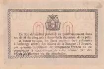 Frankreich 0.25 cents - Chamber of Commerce of B&eacute;thune - 17-04-1916 - Serial 375