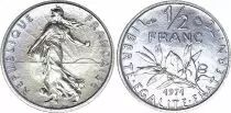 Frankreich 1/2 Franc Seed sower - 1971 - UNC