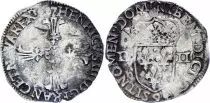 Frankreich 1/4 Ecu Henri IV - 1607  9 - Argent - Rennes