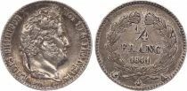 Frankreich 1/4 Franc Louis Philippe I - 1841 A Paris - Silver