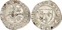 Frankreich 1 Blanc Gu&eacute;nar, Charles VI - ND (1380-1422) - various dates and mintmark