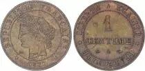 Frankreich 1 Centime Ceres - 1877 A Paris