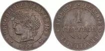 Frankreich 1 Centime Ceres - 1886 A Paris