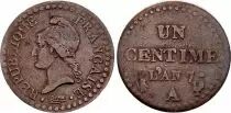 Frankreich 1 Centime Dupr&eacute; - An 6 A Paris - Small 6