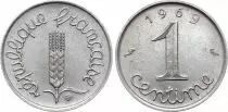 Frankreich 1 Centime Epi - 1969 - Long Tail