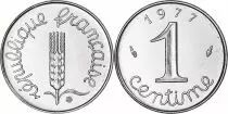 Frankreich 1 Centime Epi - 1977 - from UNC set
