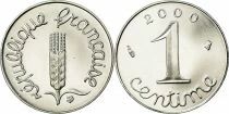 Frankreich 1 centime Epi - 2000 - Proof
