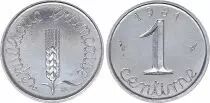 Frankreich 1 Centime Grain sprig - 1981 - UNC