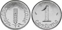 Frankreich 1 Centime Grain sprig - 1986 Proof BU
