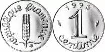 Frankreich 1 Centime Grain sprig - 1993 - Proof BU