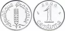 Frankreich 1 Centime Grain Sprig - 2001 BU