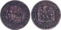 Frankreich 1 Centime Napoleon III - 1856  BB Strasbourg