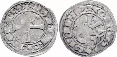 Frankreich 1 Denier, Comt� de Toulouse - Alphonse Jourdain (1103-1148)
