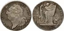 Frankreich 1 Ecu de 6 Livres, Louis XVI - Constitution - 1792 I Limoges
