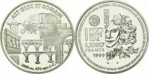 Frankreich 1 Euro - 6,55957 Francs - Greek and Roman art - 1999 - Silver - with certificat