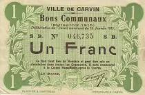Frankreich 1 F Carvin