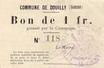 Frankreich 1 F Douilly