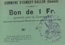 Frankreich 1 F Esmery-Hallon n&deg; 4