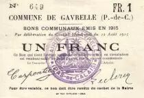Frankreich 1 F Gavrelle