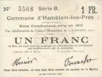 Frankreich 1 F Hamblain les Pr&eacute;s