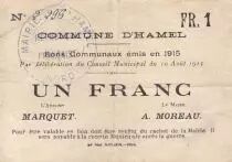 Frankreich 1 F Hamel