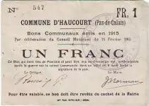 Frankreich 1 F Haucourt