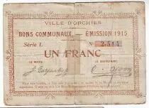 Frankreich 1 F Orchies