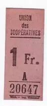 Frankreich 1 F Paris Union des coop&eacute;ratives