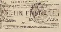 Frankreich 1 F Ronssoy