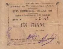 Frankreich 1 F Vitry-En-Artois
