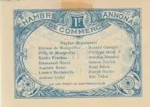 Frankreich 1 Franc - Annonay Chamber of Commerce - 31-08-1914 - Serial 27