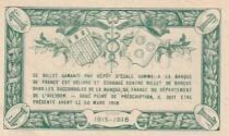 Frankreich 1 Franc - Aveyron Chamber of Commerce - 1915 - Cancelled