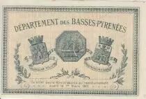 Frankreich 1 Franc - Bayonne Chamber of Commerce - 16-01-1915 - Seriel XXX