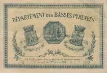 Frankreich 1 Franc - Bayonne Chamber of Commerce - 22-05-1916 - Seriel X