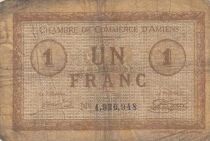 Frankreich 1 Franc - Chamber of Commerce - Amiens - 1915