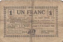 Frankreich 1 Franc - Chamber of Commerce - Amiens - 1915