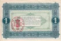 Frankreich 1 Franc - Chamber of Commerce - Calais 1915 - S&eacute;rie A 101