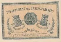 Frankreich 1 Franc - Chambre de Commerce - Bayonne - S&eacute;rie iii - 22-05-1916