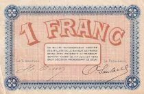 Frankreich 1 Franc - Chambre de Commerce - Bezan&ccedil;on - Doubs - 1918 - S&eacute;rie A 151