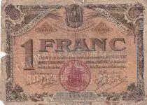 Frankreich 1 Franc - Chambre de Commerce - Rochefort sur Mer - 5&egrave;me s&eacute;rie -25-02-1920