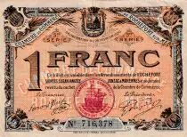 Frankreich 1 Franc - Chambre de Commerce - Rochefort sur Mer - 5&egrave;me s&eacute;rie -25-02-1920