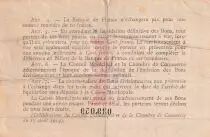 Frankreich 1 Franc - Chambre de Commerce - Rouen - 1915