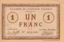 Frankreich 1 Franc - Chambre de commerce d\'Amiens - 1915 - P.7-36