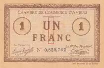 Frankreich 1 Franc - Chambre de commerce d\'Amiens - 1915 - P.7-36