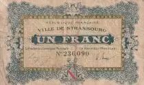 Frankreich 1 Franc - Chambre de commerce de Strasbourg - P.133-4