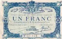 Frankreich 1 Franc - Chambre de commerce du Havre - 1917 - P.68-18