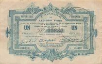 Frankreich 1 Franc - City of Anor - 10-11-1914