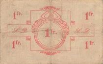 Frankreich 1 Franc - City of Saint-Quentin - 20-08-1915 - Serial E